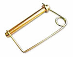 DOUBLE HH MFG Hitch Pin, Wire Lock, 1/2 x 4-1/4-In.