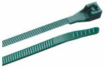ECM INDUSTRIES LLC Cable Ties, Green, 8 In., 100-Pk. ELECTRICAL ECM INDUSTRIES LLC