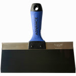 ADVANCE EQUIPMENT MFG CO Cool Grip Taping Knife, Flexible Spring Steel Blade, 10 In. BUILDING MATERIALS ADVANCE EQUIPMENT MFG CO