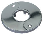 PLUMB SHOP DIV BRASSCRAFT Floor/Ceiling Split Flange, Chrome-Plated Brass, 3/4-In. IP x 1-1/16-In. O.D. PLUMBING, HEATING & VENTILATION PLUMB SHOP DIV BRASSCRAFT