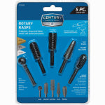 CENTURY DRILL & TOOL CO INC 5-Pc. Rotary Rasps Set TOOLS CENTURY DRILL & TOOL CO INC