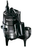 PENTAIR WATER Automatic Submersible Sewage Pump, Cast-Iron, .5-HP Motor, 9000-GPH PLUMBING, HEATING & VENTILATION PENTAIR WATER