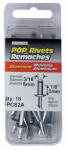 FPC CORPORATION Aluminum Rivets, Short, 3/16-In. Dia., 18-Pk.