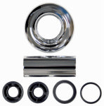 DANCO COMPANY Tub & Shower Flange Set, Universal, Chrome PLUMBING, HEATING & VENTILATION DANCO COMPANY