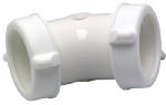 PLUMB SHOP DIV BRASSCRAFT 1-1/4-Inch Or 1-1/2-Inch O.D. Tube Slip Joint 45-Degree Lavatory/Kitchen Drain Elbow PLUMBING, HEATING & VENTILATION PLUMB SHOP DIV BRASSCRAFT