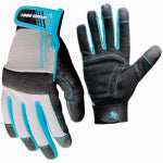 BIG TIME PRODUCTS LLC Women's General-Purpose Gloves, Black/Blue, L