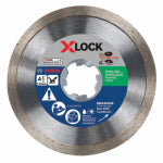 ROBERT BOSCH TOOL GROUP X-Lock Diamond Blade, Continuous Rim, 4.5-In. TOOLS ROBERT BOSCH TOOL GROUP