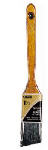 LINZER Linzer WC2123-1.5 Paint Brush, Walnut, Wood Handle, 1-1/2 in W, 2-1/4 in L Bristle, Polyester Bristle, Sash Handle PAINT LINZER