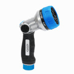MELNOR INC 7-Pattern Hose Nozzle, Thumb Control, Metal Body