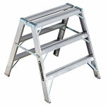 LOUISVILLE LADDER Sawhorse Step Ladder, Type 1A, 3-Ft.
