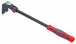 CRESCENT Crescent CODE RED Series DB18X Pry Bar, 18 in L, Flat End, Nail Slot Tip, Steel, Black, 4-1/8 in W PAINT CRESCENT
