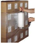 NIFTY PRODUCTS Nifty Wrapper F18SF3 Hand-Held Stretch Film, 1500 ft L, 18 in W, 20 mil Thick, Clear HARDWARE & FARM SUPPLIES NIFTY PRODUCTS