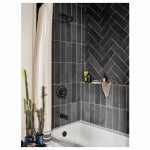 MOEN INC Banbury Posi-Temp Single Handle Tub / Shower Faucet + Spray Head, Matte Black PLUMBING, HEATING & VENTILATION MOEN INC