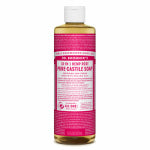 DR. BRONNER'S Pure Castile Liquid Soap, Rose, 16 oz.