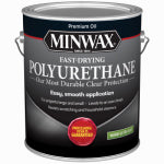 MINWAX Minwax 710270000 Fast-Drying Polyurethane, Ultra Flat, Clear, 1 gal PAINT MINWAX