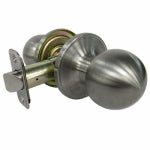 TAIWAN FU HSING INDUSTRIAL CO Ball Knob Style Passage Lockset, Stainless Steel HARDWARE & FARM SUPPLIES TAIWAN FU HSING INDUSTRIAL CO