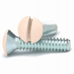 AMERTAC-WESTEK Wall Plate Screws, Ivory, 1/2-In., 10-Pack