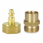 ORBIT IRRIGATION PRODUCTS LLC Underground Sprinkler System Winterization Kit, Brass Fittings