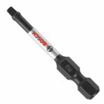 ROBERT BOSCH TOOL GROUP Impact Tough Power Bit, Square #2, 2 In. TOOLS ROBERT BOSCH TOOL GROUP