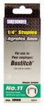 FPC CORPORATION Staples, #11 Heavy-Duty, 1/4-In., 1000-Ct. HARDWARE & FARM SUPPLIES FPC CORPORATION