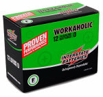 INTERSTATE ALL BATTERY CTR Workaholic Alkaline Battery, D, 12-Pk. ELECTRICAL INTERSTATE ALL BATTERY CTR