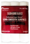 PREMIER PAINT ROLLER/Z PRO Paint Roller Cover, For Semi-Smooth Surface, 9 x 3/8-In., 3-Pk. PAINT PREMIER PAINT ROLLER/Z PRO