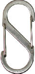 NITE IZE INC S-Biner, Stainless Steel, Size 3