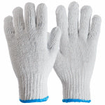 BIG TIME PRODUCTS LLC String Knit Gloves, Ambidextrous, Men's Large, 3-Pk.