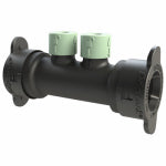 ORBIT IRRIGATION PRODUCTS LLC Underground Sprinkler Inline Drip-Lock Manifold, Full-Flow, Two 1/4 In. Ports