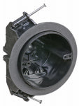 ABB IP INC. Ceiling Fixture & Outlet Box, Draft Tight, 2-3/4 x 4 In. Round