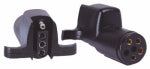 URIAH PRODUCTS Trailer Connector Electrical Circuit Adapter, 6-Round to 4-Flat