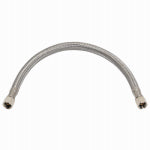 HOMEWERKS WORLDWIDE LLC Stainless-Steel Ice Maker Connector, 1/4 x 1/4 x 12 In. PLUMBING, HEATING & VENTILATION HOMEWERKS WORLDWIDE LLC