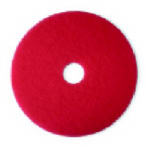 3M COMPANY Buffer Floor Pad, 5100, Red, 20 In.