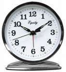 LA CROSSE TECHNOLOGY LTD Equity Wind-Up Alarm Clock, Loud Bell, Chrome HOUSEWARES LA CROSSE TECHNOLOGY LTD