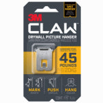 3M COMPANY CLAW Drywall Picture Hanger & Marker, Holds 45-Lbs.