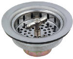 PLUMB SHOP DIV BRASSCRAFT Turn & Seal Basket Sink Strainer PLUMBING, HEATING & VENTILATION PLUMB SHOP DIV BRASSCRAFT