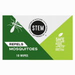 S C JOHNSON WAX All-Natural Mosquito Repellent Wipes, Deet Free, 10 Ct. LAWN & GARDEN S C JOHNSON WAX