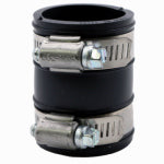 FERNCO INC Tubular Drain Pipe Connector, 1-1/2 x 1-1/4 In. PLUMBING, HEATING & VENTILATION FERNCO INC