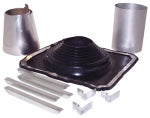 SELKIRK CORPORATION Universal Rubber Boot Kit, 23-4/5 x 21-1/2 In.