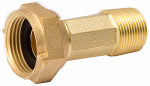 B&K LLC Brass Threaded Water Meter Coupling, Low-Lead, 1 In. PLUMBING, HEATING & VENTILATION B&K LLC