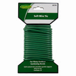 MIDWEST AIR TECHNOLOGIES Plant Wire Tie, Light-Duty, Soft Coated Wire, 16 Ft.