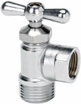 B&K LLC Washing Machine Valve, Brass, Tee Handle, 1/2 In. PLUMBING, HEATING & VENTILATION B&K LLC