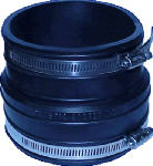 FERNCO INC Flexible Socket to Pipe Coupling, 3 x 3 In. PLUMBING, HEATING & VENTILATION FERNCO INC