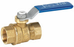 B&K LLC Full Port Ball Valve, Lead Free, Forged Brass, 3/8 In. FPT