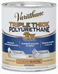 VARATHANE Varathane 304588 Polyurethane, Liquid, Clear, 1 qt, Can PAINT VARATHANE
