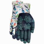 MIDWEST QUALITY GLOVES Max Grip Women's Gardening Gloves, Print