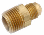 ANDERSON METALS CORP Half-Union Adapter, Lead Free Brass, 3/8 Flare x 1/8 In. MIP PLUMBING, HEATING & VENTILATION ANDERSON METALS CORP