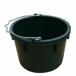 QINGDAO HUATIAN HAND TRUCK Utility Bucket, Green Resin, 8-Qts.
