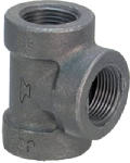 ASC ENGINEERED SOLUTIONS Black Pipe Tee, 1/4 In. PLUMBING, HEATING & VENTILATION ASC ENGINEERED SOLUTIONS