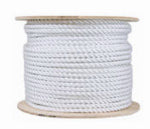 RICHELIEU AMERICA LTD. Rope, Twisted Cotton, Natural, 1/2 In. x 200 Ft.